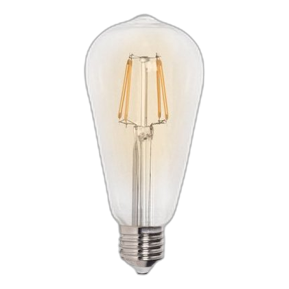 Bright Star 6W Es St64 Warm White Led Filament Bulb