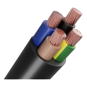 1.5mm x 4 core Cabtyre Black (100M)