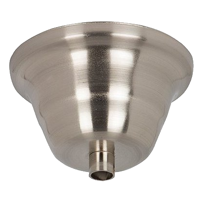 Metal Satin Chrome Ceiling Cup