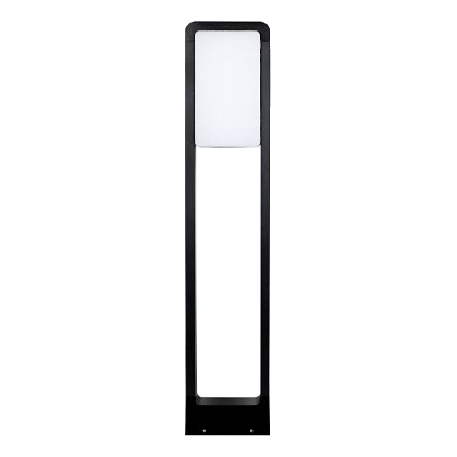Bright Star Lfl028 Matt Black Bollard