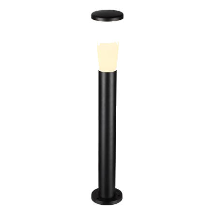 K-Light Jb-Klg-2614 Lighthouse Black Bollard