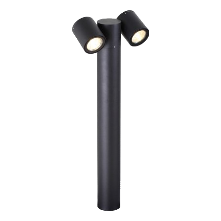K-Light Jb-Klg-905/2 Adjustable Matt Black Bollard
