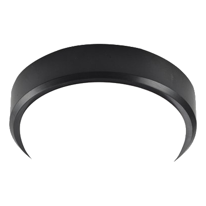 Bright Star Bh128 Black Round Bulkhead