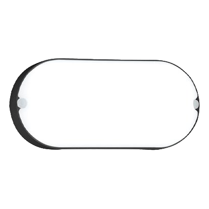 Bright Star Bh133 White Oval Led Pvc Bulkhead
