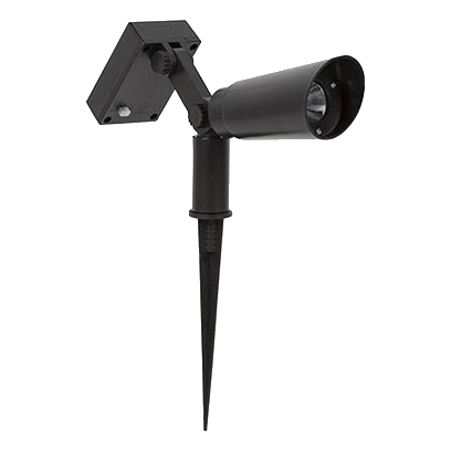 Eurolux H198 Black Solar Garden Spikelight