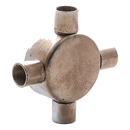 20MM 4W Shallow Box Galv