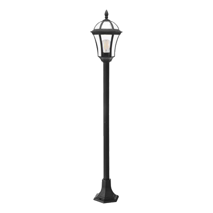 Bright Star Lfl036 Black Standing Lantern