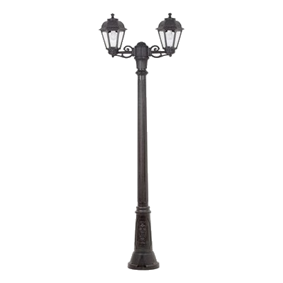 Eurolux O137Bfu Fumagalli Gigi Bisso/Saba Black Standing Lantern