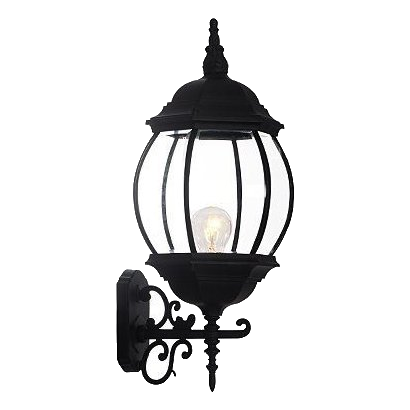 Bright Star L004 Black Wall Lantern