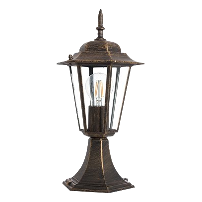 Bright Star L214 Black Pillar Lantern