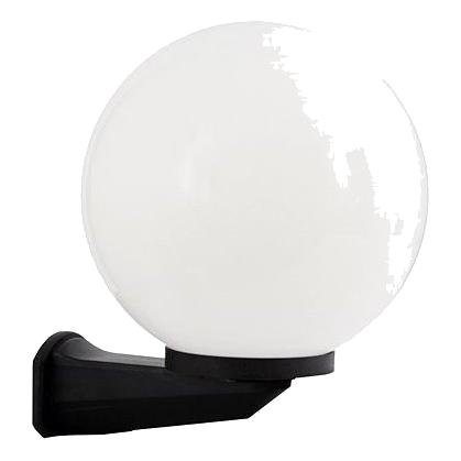 Bright Star L313 Black & Opal Wall Lantern