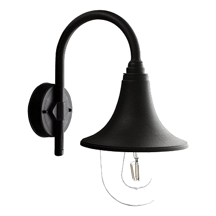 Bright Star L333 Black Wall Lantern