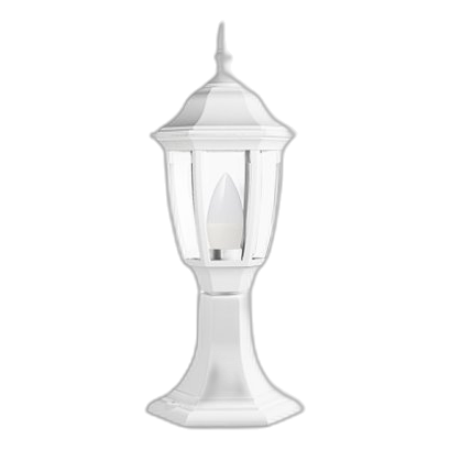 Bright Star L341 White Pillar Lantern