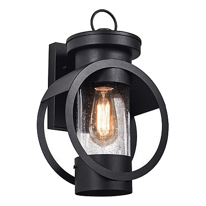 Bright Star L350 Black Wall Lantern