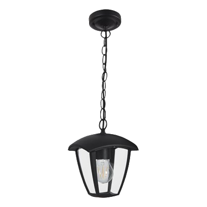 Bright Star L363 Black Pillar Lantern