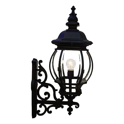 Bright Star L4000 Black Wall Lantern