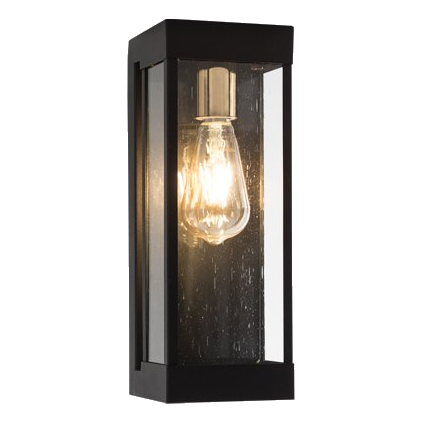 Bright Star L523 Black & Gold Wall Lantern