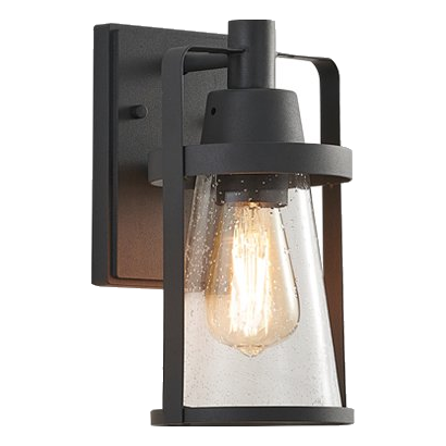 Bright Star L528 Black Wall Lantern