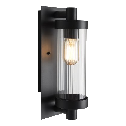 Bright Star L544 Black Wall Lantern