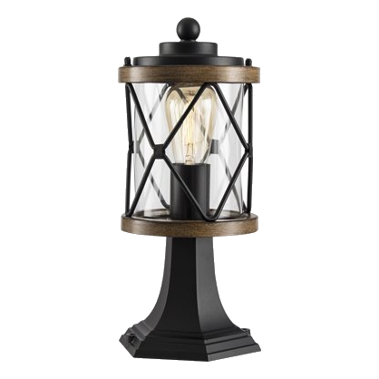 Bright Star L577 Black Pillar Lantern