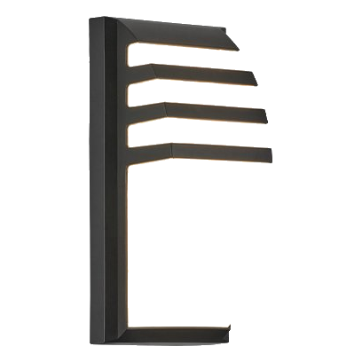 Bright Star L592 Black Led Wall Lantern