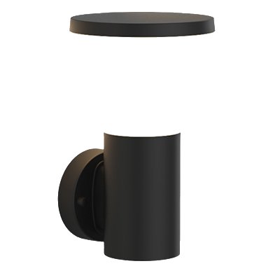 Bright Star L629 Black Pvc Wall Lantern