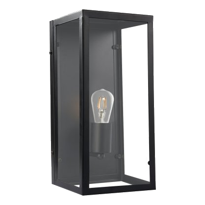 Bright Star Wb712 Black Wall Lantern