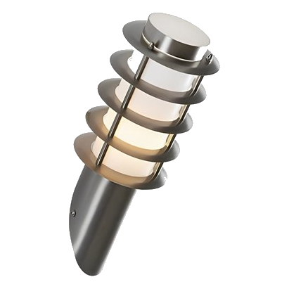Eurolux O142Ss Satin Chrome Wall Lantern