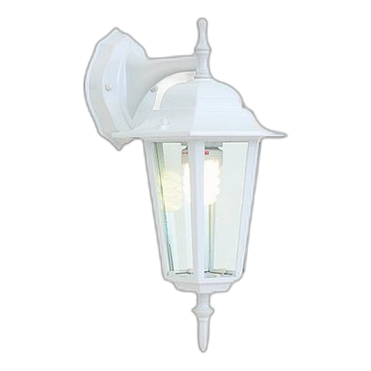 Eurolux O18W White Wall Lantern