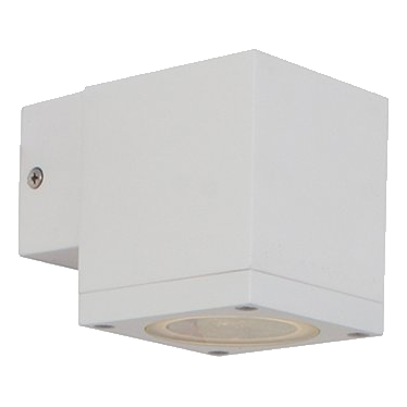 Eurolux O242W Kube Down Or Up White Wall Light