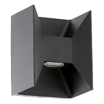 Eurolux O313Ant Morino Anthracite Up & Down Wall Light