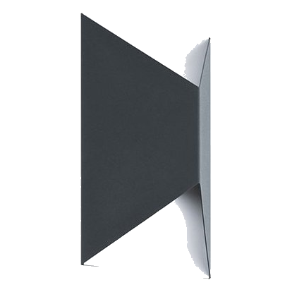 Eurolux O320 Predazzo Anthracite Up & Down Wall Light