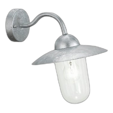 Eurolux O329 Milton Lantern Galvanised Wall Light
