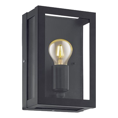 Eurolux O394 Alamonte Black Outdoor Wall Light