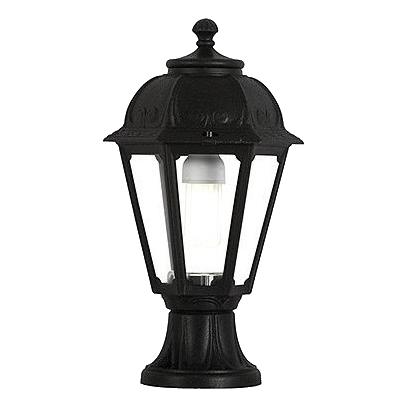 Eurolux O415Bfu Fumagalli Mikrolot Black Pillar Lantern