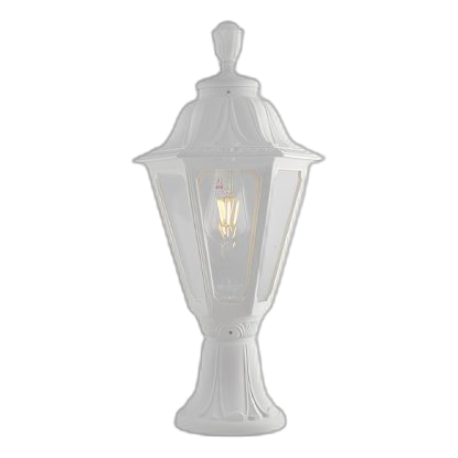 Eurolux O453Wfu Fumagalli Minilot White Pillar Lantern