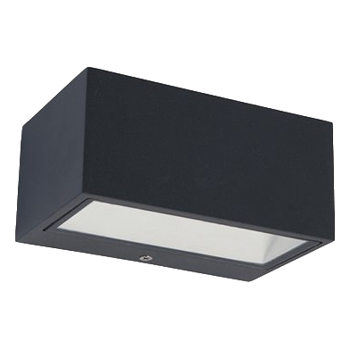 Eurolux O481Ww Gemini Led Up & Down Grey Wall Light