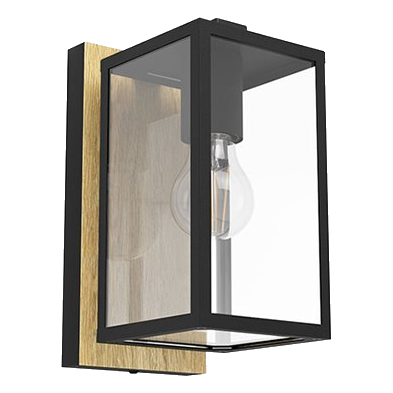 Eurolux O643 Budrone Outdoor Black Wall Light