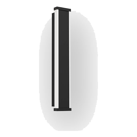 Eurolux O646 Neviano Outdoor Black Wall Light
