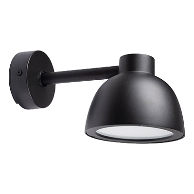 Eurolux O650 Herning Mini Outdoor Black Wall Light