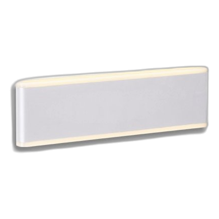 K-Light Jb-Led-237L/Wh White Up & Down Facing Wall Light