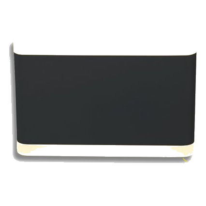 K-Light Jb-Led-237M/Bl Black Up & Down Facing Wall Light