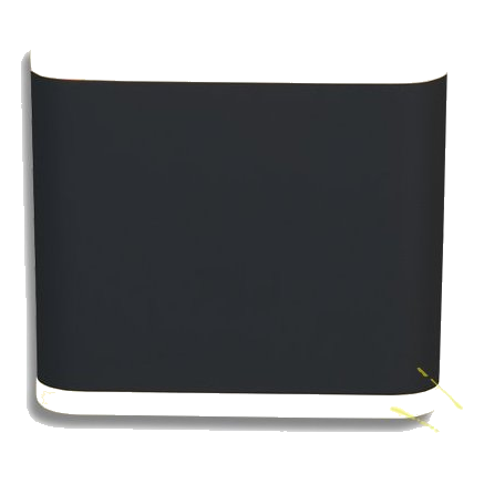 K-Light Jb-Led-237S/Bl Black Up & Down Facing Wall Light