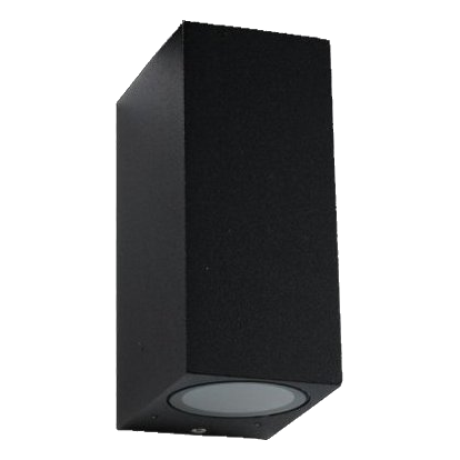 K-Light L-Klg-1801/2S-B Black Up & Down Facing Wall Light
