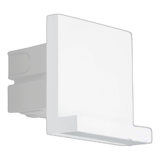 Spazio 2382.30.31 Pace 3000K White Downface Wall Light