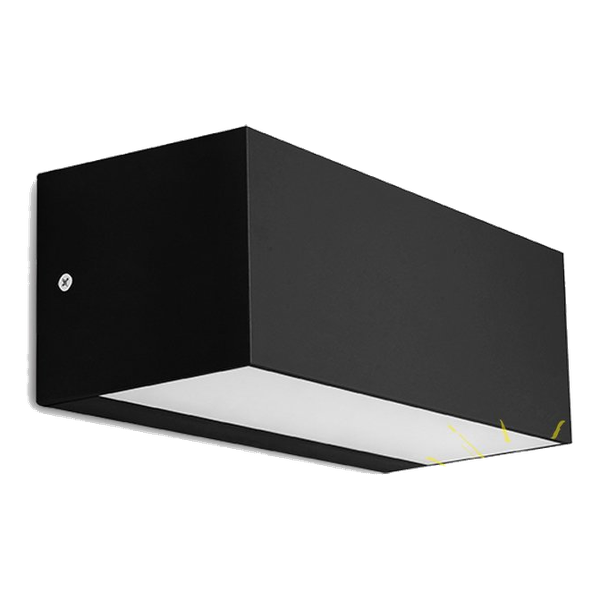 Spazio 4524.12.30 Mite 230Mm Ctc Black Up & Down Wall Light