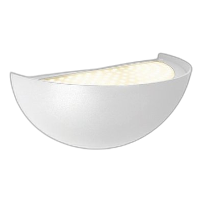 Spazio 4541.40.31 Moon 4000K White Wall Light