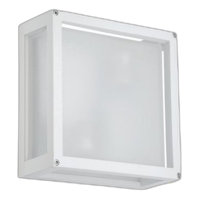 Spazio 4546.01.31 Cube White Wall Light
