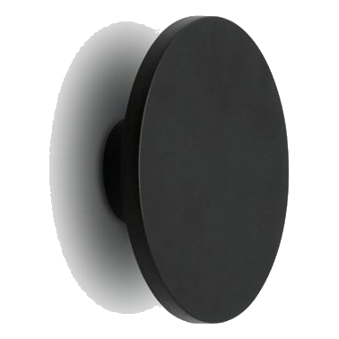 Spazio 4547.1.3030 Focal Round 3000K Black Wall Light