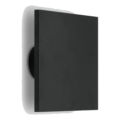 Spazio 4547.2.4030 Focal Square 4000K Black Wall Light